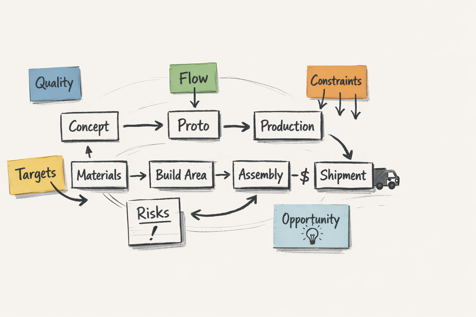 Design 3P: Make the Product Buildable Early